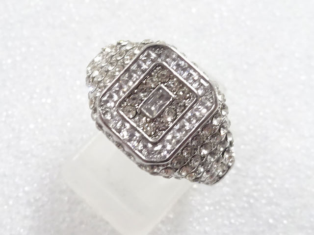 CRYSTAL FASHION RING / JP SIZE 18